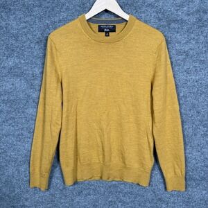 Banana Republic Medium Italian Merino Yarn by Baruffa Sweater Crew Neck Capsule